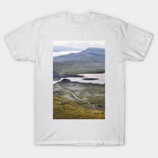 The path to the Old Man of Storr, Isle of Skye T-Shirt